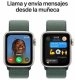 Smartwatch Apple Watch SE Gen.2 GPS 40mm Starlight Alu Sport Loop Zielony (MXEH3QL/A) 4