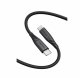 Kabel USB Swissten USB-C - USB-C 0.4 m Czarny (8595217487697) 2