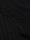 Męska koszulka polo z wiskozą SLIM FIT w pionowy prążek  czarna V1 OM-POSS-0143 L 7