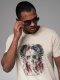 Bawełniany t-shirt męski z nadrukiem w stylu rockowym  kremowy V1 OM-TSPT-0199 XL 1