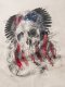 Bawełniany t-shirt męski z nadrukiem w stylu rockowym  kremowy V1 OM-TSPT-0199 XL 8