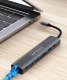 HUB USB-C Przejściówka ADAPTER 8w1 HDMI Gigabit Ethernet Macbook Pro Air M4 2