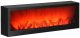 Lampa stołowa Springos Lampa kominek na baterie, USB LED 60x10x19,5 cm oświetlenie dekoracyjne, czarne UNIWERSALNY 5