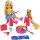 Barbie Mattel - Przyczepa kempingowa Chelsea + Lalka FXG90 - Lalki Modowe 1