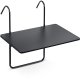 Wytrzymały stolik balkonowy 60x43cm składany Sofotel SO-982 czarny 9