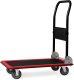 Wózek transportowy platformowy HM-505 czarno-czerwony 2