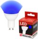 Żarówka GU10 LED NIEBIESKA BARWA 220V 3W 350lm 38 CY-29 BLU MEGAKABEL 1