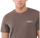 Koszulka męska 4F M1974 ciemny brązowy t-shirt na co dzień r 3XL 2