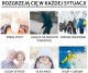 Rozgrzewające masujące skarpetki Tourmaline czerwone uniwersalne 3