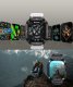 Zegarek chłopięcy KOMUNIA SMARTWATCH GRAVITY LUTON GT6-8 czarny/ biały gumowy 10