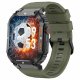 Zegarek chłopięcy KOMUNIA SMARTWATCH GRAVITY LUTON GT6-6 czarny/ khaki gumowy 15