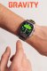 Zegarek chłopięcy KOMUNIA SMARTWATCH GRAVITY LUTON GT6-6 czarny/ khaki gumowy 4