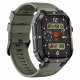 Zegarek chłopięcy KOMUNIA SMARTWATCH GRAVITY LUTON GT6-6 czarny/ khaki gumowy 5