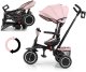 Milly Mally Rowerek Trójkołowy Stanley Rubber New Pink EDUKAMP 8