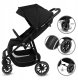 KIDWELL WÓZEK SPACEROWY ENZO BLACK 5906601700521 3