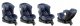 FOTELIK SAMOCHODOWY SESTTINO HEXAGON PRO BLUE I-SIZE 0-36 KG 40-150 CM 9