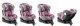 FOTELIK SAMOCHODOWY SESTTINO HEXAGON PINK PRO I-SIZE 0-36 KG 40-150 9