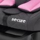 FOTELIK SAMOCHODOWY SESTTINO SECURE PRO PINK 0-36 KG 40-150cm 7