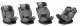 FOTELIK SAMOCHODOWY SESTTINO SECURE PRO GRAY 0-36 KG 40-150cm 12
