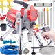 Techrebal Agregat Malarski Natryskowy 1800W 2,5L/min 4x Dysza 4x Filtr 2x Lanca Metalowe Sitko 1