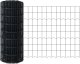 vidaXL Płot Euro z 5 U-Postami Szary 0.6x10 m Stal 4