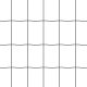 vidaXL Płot Euro z 5 U-Postami Szary 0.6x10 m Stal 7
