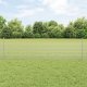vidaXL Ogrodzenie z drutu spawanego  z 22 słupkami U Srebrne 0.5x50 m Stal 1