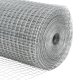 vidaXL Ogrodzenie zgrzewane z 22 słupkami Srebrne 0.5x50 m Stal 7