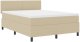 vidaXL łóżko boxspring  z materacem jasnozielonym szarym 140x200 cm tkanina kordurowa 2