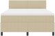 vidaXL łóżko boxspring  z materacem jasnozielonym szarym 140x200 cm tkanina kordurowa 7