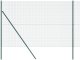 vidaXL Ogrodzenie z drutu spawanego z 13 słupami Zielone 1,4x50 m Stal 6