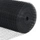 vidaXL Ogrodzenie  ze spawanej siatki z 13 słupkami Szary 0.5x50 m Stal 8