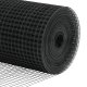 vidaXL Ogrodzenie z drutu spawanego  z 13 słupkami Szary 0.8x50 m Stal 8