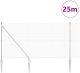 vidaXL Ogrodzenie z drutu spawanego z 13 kolcami 1x25 m stal ocynkowana 3