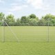 vidaXL Ogrodzenie z drutu spawanego  z 13 słupkami ze szpilek 1.5x50 m Stal ocynkowana 1