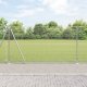 vidaXL Ogrodzenie z drutu spawanego z 13 słupkami flensowanymi 1.2x50 m stal ocynkowana 1