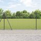 vidaXL Ogrodzenie z drutu spawanego  z 13 słupami flanszowymi Szare 1,2 x 50 m Stal 1