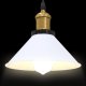 vidaXL Lampa wisząca z regulacją wysokości E27 połysk biały 5