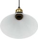 vidaXL Lampa wisząca z regulacją wysokości E27 połysk biały 8
