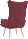 vidaXL Fotel relaksacyjny w kolorze winogronowym 6