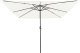vidaXL Kwadratowy Parasol Ogrodowy z Oświetleniem LED 295x245 cm Beżowy 3