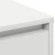 vidaXL Białe sideboard z LED, 90x32x75 cm, z drewna inżynieryjnego 10