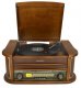 GRAMOFON SOUNDMASTER NR560 CD/MP3 KASETA USB BT FM, NAGRYWANIE USB, 2x5W 3