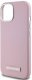 Karl Lagerfeld Case FW Metal Plate MagSafe for iPhone 15 pink 6