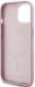 Karl Lagerfeld Case FW Metal Plate MagSafe for iPhone 15 pink 7