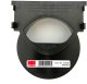 Gutter end wall ACO Euroline/Hexaline, PP, black, with pipe connection DN110 5