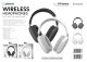 PLATINET WIRELESS HEADPHONES SŁUCHAWKI BEZPRZEWODOWE BLUETOOTH NAUSZNE SLIM STYLE SILVER-WHITE [46099] 3