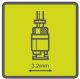 Bit holder RYOBI RAR902, sleeve size 3.2 mm 2