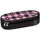 PIORNIK SASZ OWAL 1ZAM 1KLAP STRIGHT PINK CHECKE 1
