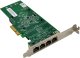 Karta sieciowa InLine ® Quad Gigabit karta sieciowa 4x RJ45 1 Gb/s PCIe x4 3
